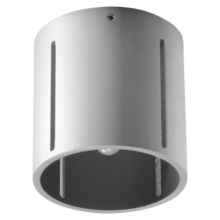 Plafon Sollux Ligthing Inez, 10cm, okrúhly, G9 1x40W, čierna