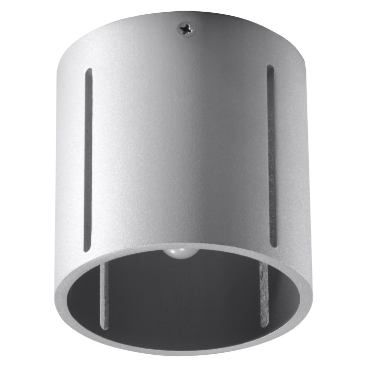Plafon Sollux Ligthing Inez, 10cm, okrúhly, G9 1x40W, čierna