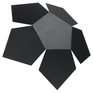 Nástenné svietidlo Sollux Ligthing Penta, 30cm, 2xG9 LED 4,5W, biely