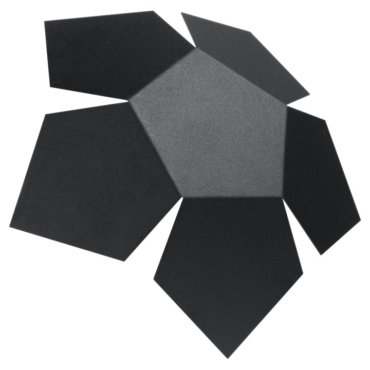 Nástenné svietidlo Sollux Ligthing Penta, 30cm, 2xG9 LED 4,5W, biely