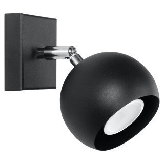 Nástenné svietidlo Sollux Ligthing Oculare, 10x15cm, 1xGU10 LED 6W, biely