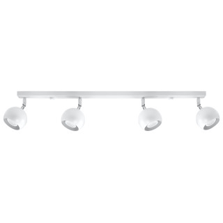 Plafon Sollux Ligthing Oculare 4, 25x25cm, 4xGU10 LED 6W, biely