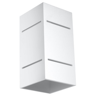 Plafon Sollux Ligthing Optik 3, 30cm, 2xGU10 LED 6W, čierna/biely