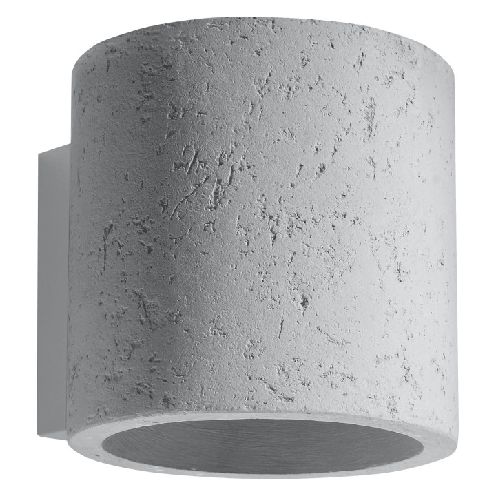 Nástenné svietidlo Sollux Ligthing Blocco, 20cm, 1xG9 LED 4,5W, šedý