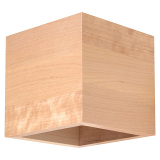 Nástenné svietidlo Sollux Ligthing Quad, 12cm, beton, štvorcová, 1xG9 LED 4,5W, šedý