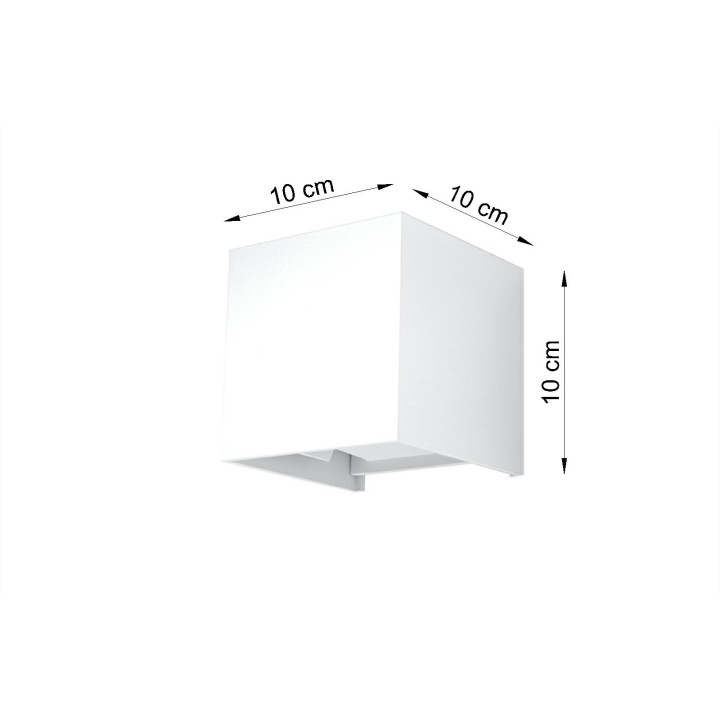 Nástenné svietidlo Sollux Lighting Lobo Maxi 2, 20x12cm, 2xG9 40W, čierna