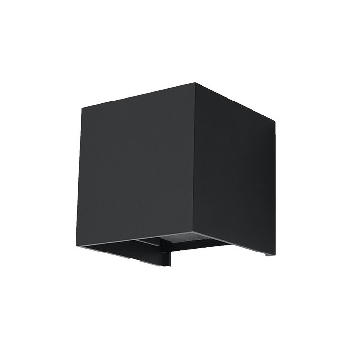 Nástenné svietidlo Sollux Lighting Luca, 10cm, zintegrowana żarówka LED, biely