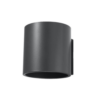 Nástenné svietidlo Sollux Ligthing Quad, 12cm, beton, štvorcová, 1xG9 LED 4,5W, šedý