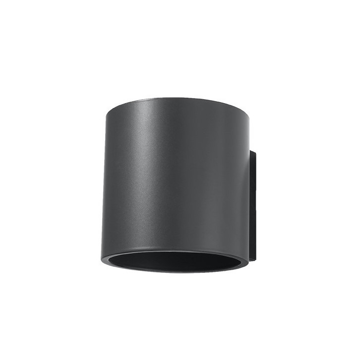 Nástenné svietidlo Sollux Ligthing Quad, 12cm, beton, štvorcová, 1xG9 LED 4,5W, šedý