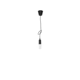 Lampa Závěsná Sollux Ligthing Diego 1, 9cm, 1xE27 60W, biely