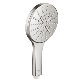 Ručná sprcha Grohe Rainshower Smartactive 130, 3-prúdové, polished nickel