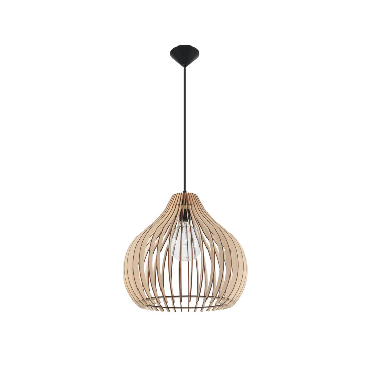 Lampa Závěsná Sollux Ligthing Luvo 3, 7x40cm, GU10 3x40W, čierna/beton