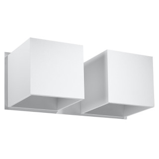 Nástenné svietidlo Sollux Ligthing Sigma, 42cm, beton, E27 2x60W, šedý