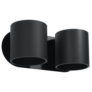 Nástenné svietidlo Sollux Ligthing Orbis 2, 28cm, dvojitý, GU9 2x40W, biely