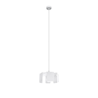 Lampa Závěsná Sollux Ligthing Umb, 40cm, E27 1x60W, biely