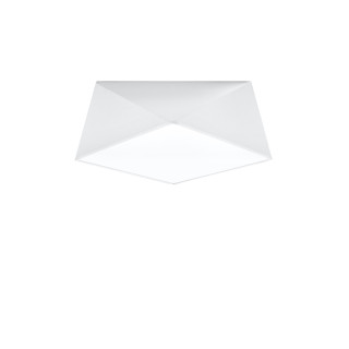 Plafon Sollux Ligthing Hexa 25, 30cm, E27 1x60W, biely