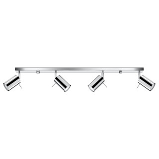 Plafon Sollux Ligthing Ring 4, 25x25cm, 4xGU10 LED 6W, chróm