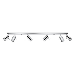 Plafon Sollux Ligthing Ring 4L, 8x80cm, 4xGU10 LED 6W, chróm