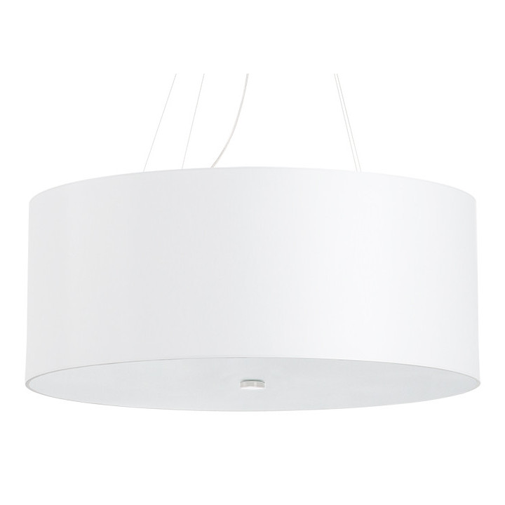 Żyrandol Sollux Ligthing Otto 60, okrúhly, 60x60cm, E27 5x60W, biely