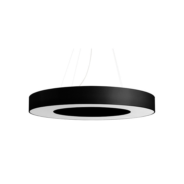 Żyrandol Sollux Ligthing Saturno 70 Slim, okrúhly, 70x70cm, E27 6x60W, biely