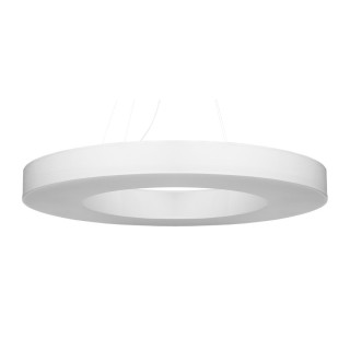Żyrandol Sollux Ligthing Saturno 90, okrúhly, 90x90cm, E27 6x60W, biely