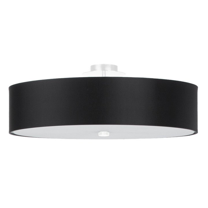 Plafon Sollux Ligthing Skala 50, okrúhly, 50x50cm, E27 5x60W, biely