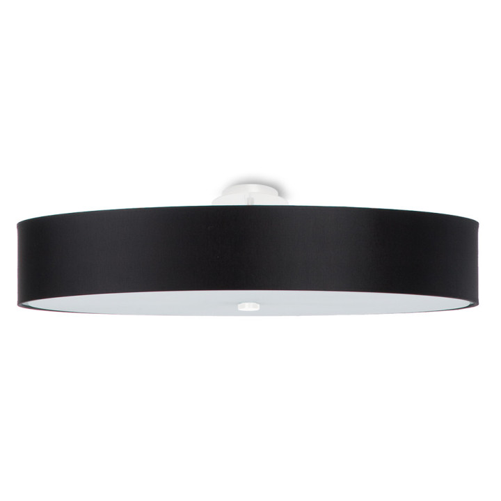 Plafon Sollux Ligthing Skala 80, okrúhly, 80x80cm, E27 6x60W, biely