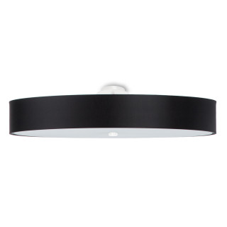 Plafon Sollux Ligthing Skala 90, okrúhly, 90x90cm, E27 6x60W, biely