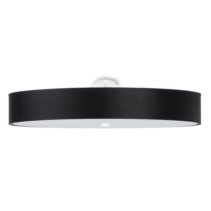 Plafon Sollux Ligthing Skala 90, okrúhly, 90x90cm, E27 6x60W, biely