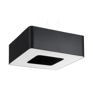 Żyrandol Sollux Ligthing Urano 60, štvorcová, 60x60cm, E27 8x60W, biely
