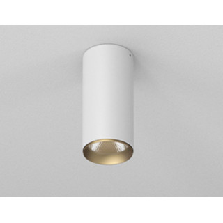 Oprawa na stěnu LED AQForm PET next, 20cm, 3000K, biely/zlatý strukturalny