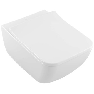 Misa závesný Villeroy & Boch Vinticello, 56x37,5cm, obdĺžniková, bez kołnierza, Stone White CeramicPlus