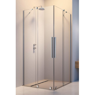 Dverí sprchové ľavé Radaway Arta KDD B 80, 800x2000mm, skladacie, profil chróm