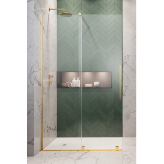 Radaway Furo Sprchový kút Walk-in 120x200cm ľavé sklo číre 10106638-01-01L/10110594-01-01