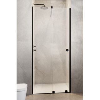 Posuvné dvere do niky Radaway Furo Gold DWD 200, z ściankami, 200x200cm, sklo číre, profil zlatý