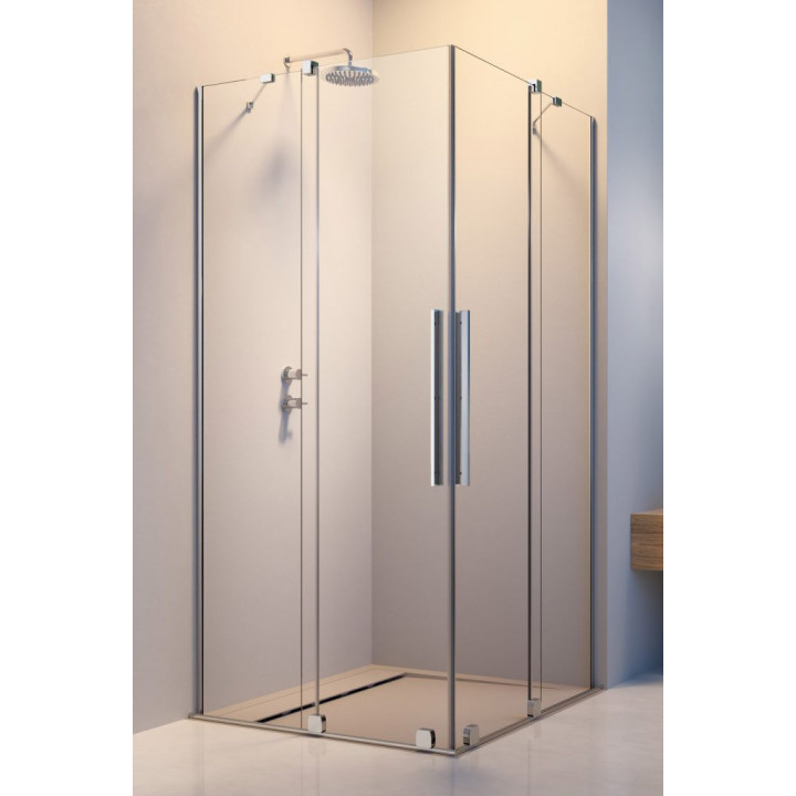 Dverí sprchové ľavé Radaway Arta KDD B 80, 800x2000mm, skladacie, profil chróm