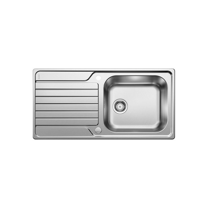 Drez obojstranný Blanco Dinas 45 S 860x500mm s automatickým uzáverom, oceľový