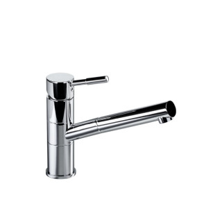 Umyvadlová batéria Valvex Vegane, na postavení, výška 305mm, výtokové rameno 128mm, zátka click-clack, chróm