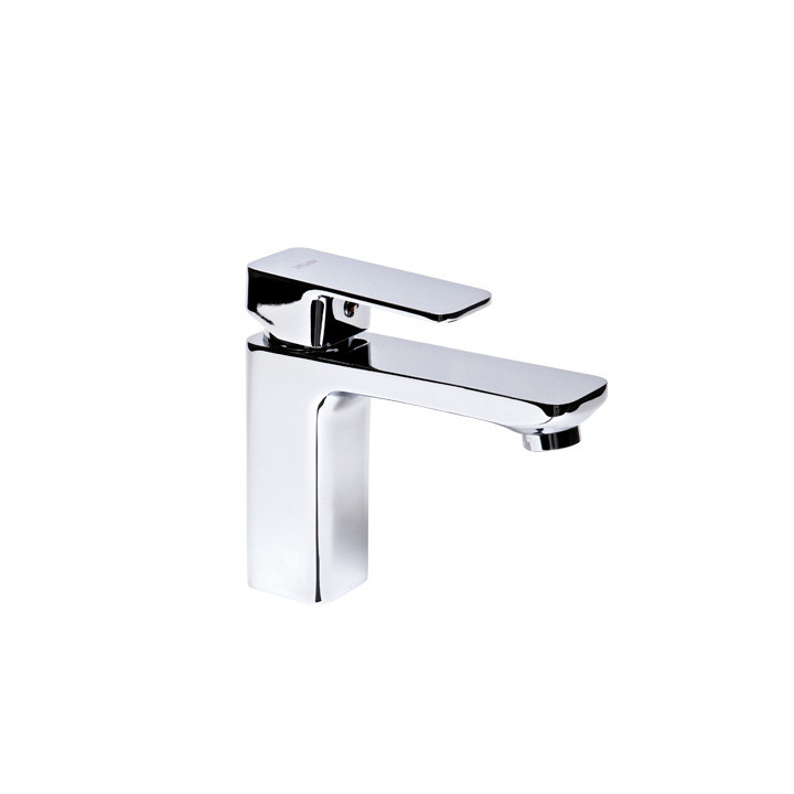 Umyvadlová batéria Valvex Vegane, na postavení, výška 145mm, výtokové rameno 115mm, zátka automatický, chróm