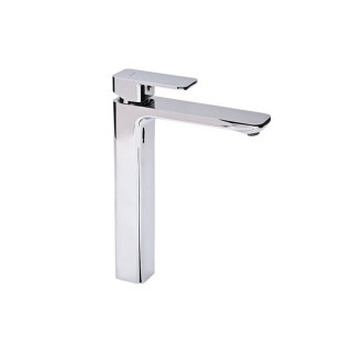 Umyvadlová batéria Valvex Loft, na postavení, výška 143mm, výtokové rameno 112mm, zátka click-clack, chróm