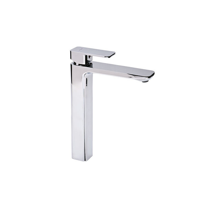Umyvadlová batéria Valvex Loft, na postavení, výška 143mm, výtokové rameno 112mm, zátka click-clack, chróm