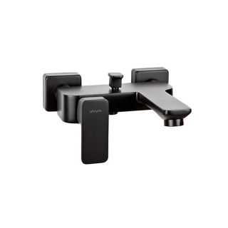 Vaňová  Batéria Valvex Vegane, na stěnu, výtokové rameno 130mm, Sprchový set, chróm