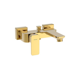 Vaňová  Batéria Valvex Vegane, na stěnu, výtokové rameno 130mm, Sprchový set, chróm