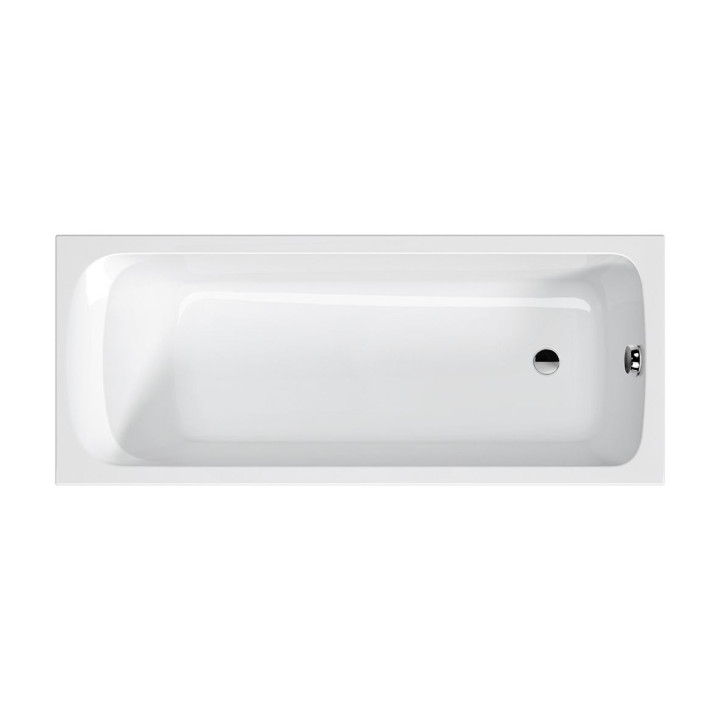 Vaňa Oválna Sanplast Basic WOW/BASIC 80x180+STW Vstavaná 180x80 cm - biela