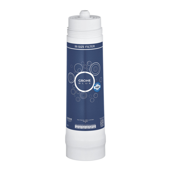 Filtr Grohe Blue, Veľkosť M, 5-fazowy, Kapacita 1500 litrów