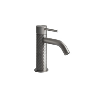 Umyvadlová batéria Gessi Intreccio, na postavení, výška 159mm, zátka automatický, brúsená oceľ