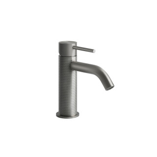 Umyvadlová batéria Gessi Cesello, na postavení, výška 159mm, zátka automatický, brúsená oceľ