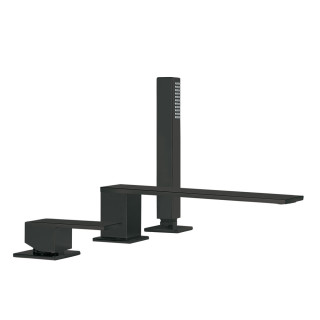 Vanova Batéria 3 otvorová Tres Cuadro, výtokové rameno dł. 22 cm, oceľový,