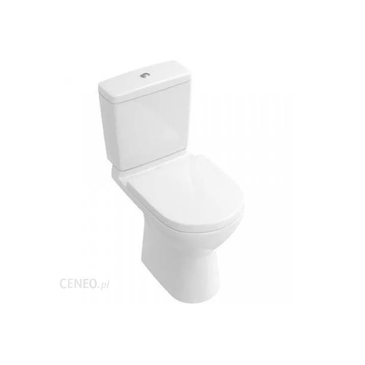 Misa Villeroy & Boch O.Novo 36x67 cm, na postavení, do kompaktu, odtok vertikálny, Weiss Alpin Ceramicplus