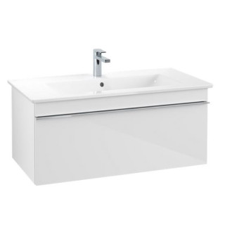 Skrinka podumývadlová Villeroy&Boch Venticello. 753x590x502mm, úchyty chróm, glossy white